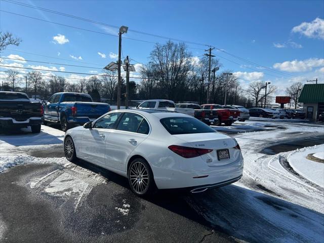 used 2022 Mercedes-Benz C-Class car, priced at $37,500