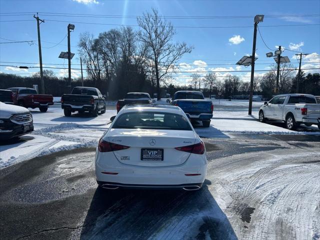 used 2022 Mercedes-Benz C-Class car, priced at $37,500