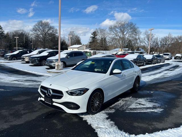 used 2022 Mercedes-Benz C-Class car, priced at $37,500