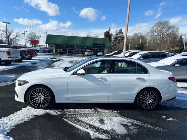 used 2022 Mercedes-Benz C-Class car, priced at $37,500