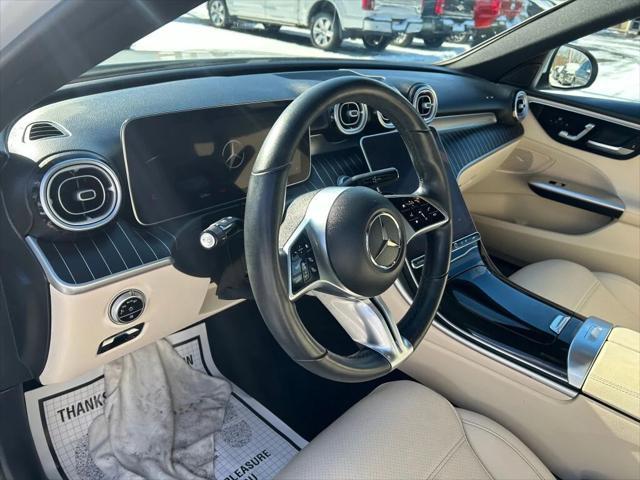 used 2022 Mercedes-Benz C-Class car, priced at $37,500