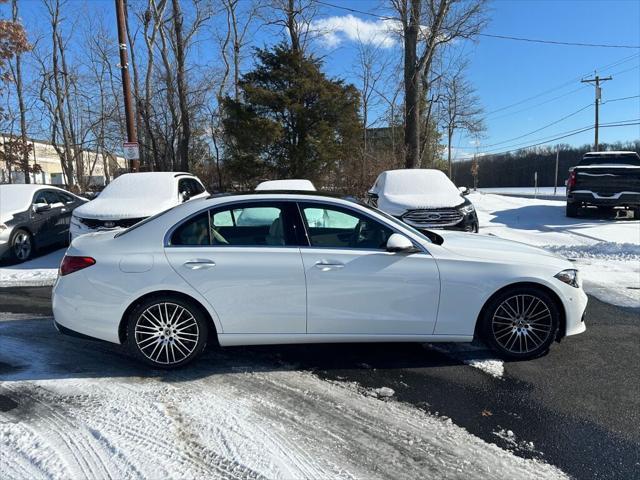 used 2022 Mercedes-Benz C-Class car, priced at $37,500