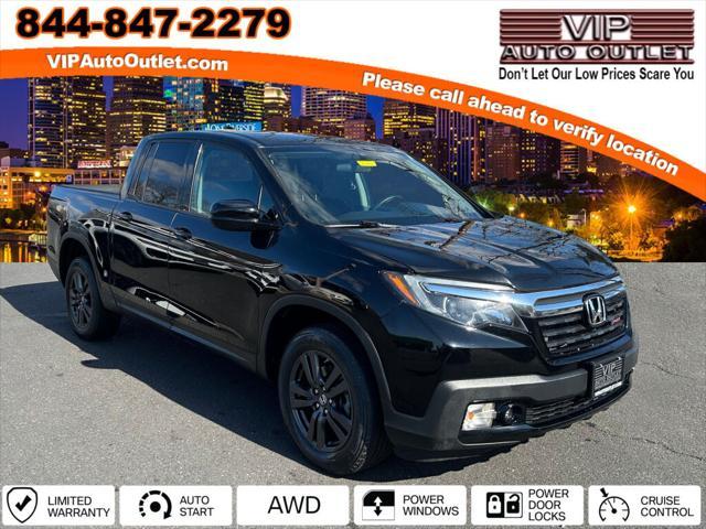 used 2019 Honda Ridgeline car, priced at $22,500