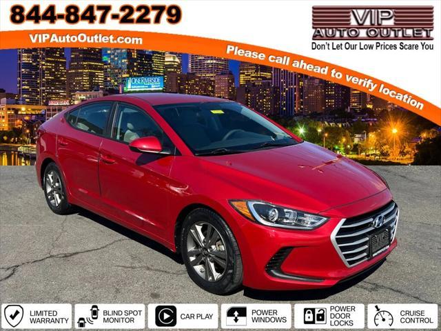 used 2018 Hyundai Elantra car, priced at $14,500