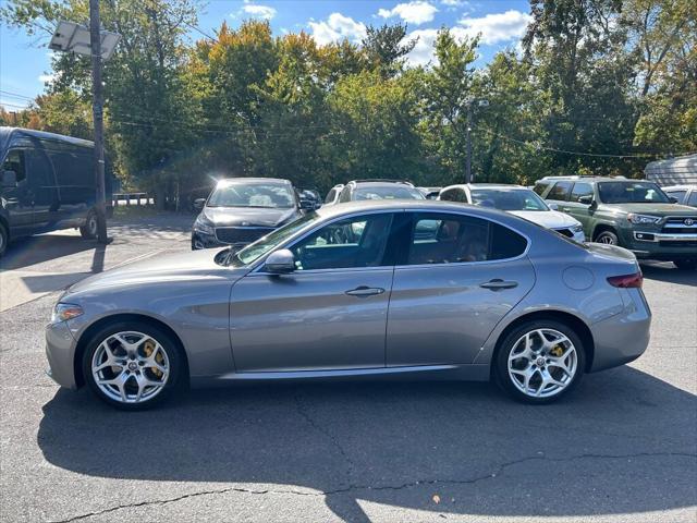 used 2018 Alfa Romeo Giulia car, priced at $17,500