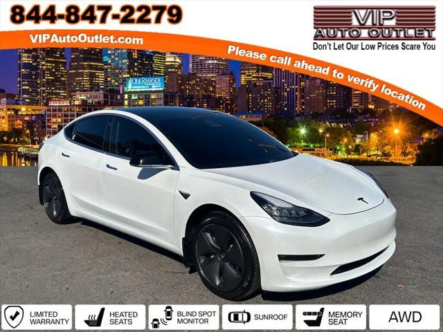 used 2019 Tesla Model 3 car, priced at $26,999