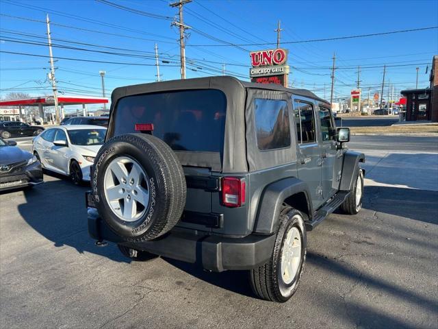 used 2017 Jeep Wrangler Unlimited car, priced at $19,999