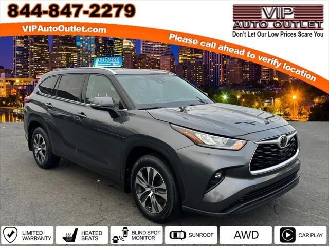 used 2020 Toyota Highlander car, priced at $27,999