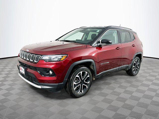 used 2022 Jeep Compass car, priced at $24,977