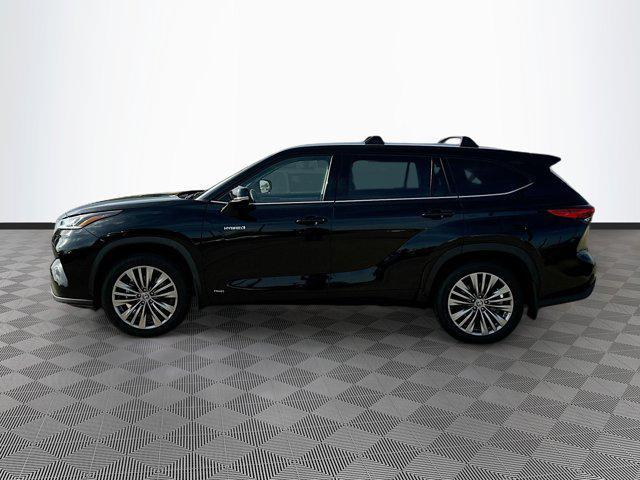 used 2021 Toyota Highlander Hybrid car, priced at $36,977