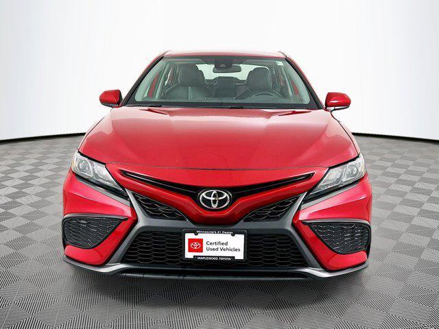 used 2021 Toyota Camry car, priced at $22,977