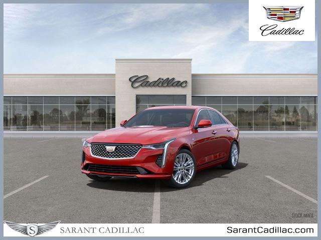 new 2025 Cadillac CT4 car, priced at $47,460