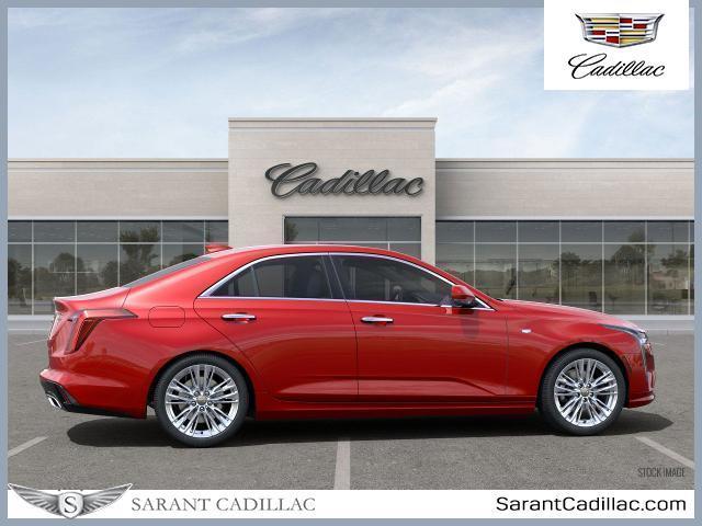 new 2025 Cadillac CT4 car, priced at $47,460