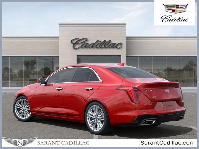 new 2025 Cadillac CT4 car, priced at $47,460