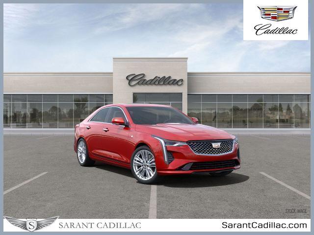 new 2025 Cadillac CT4 car, priced at $47,460