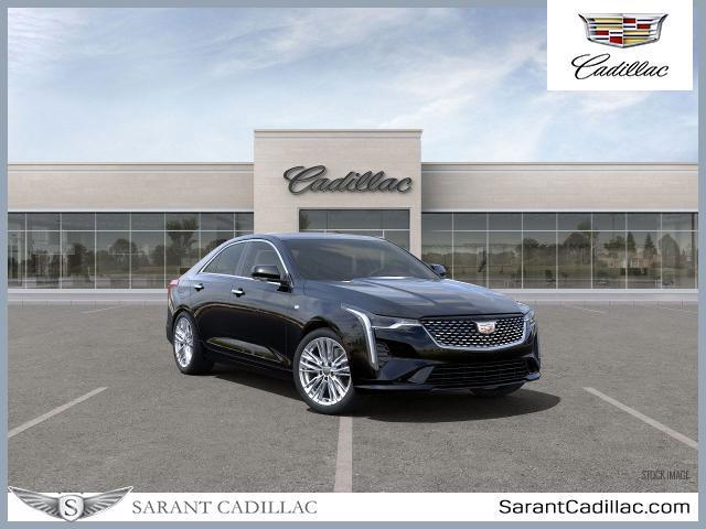 new 2025 Cadillac CT4 car, priced at $46,235