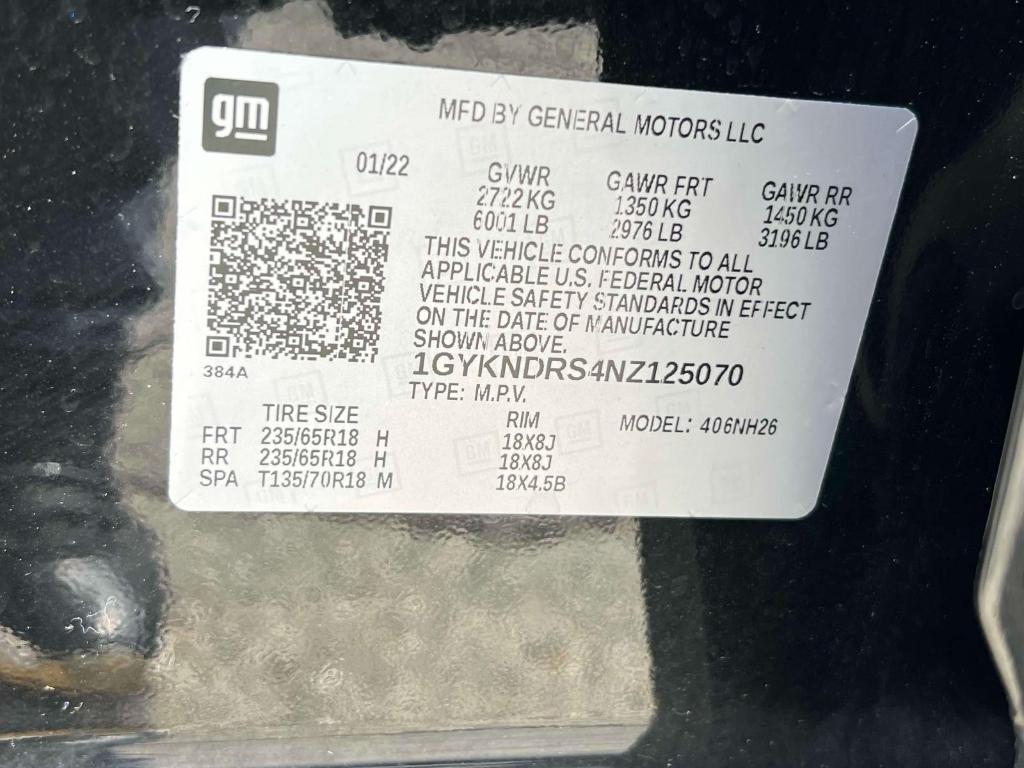 used 2022 Cadillac XT5 car, priced at $30,900