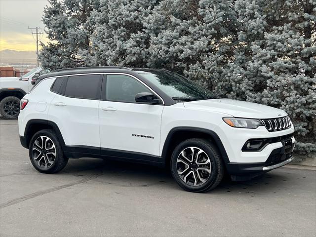 used 2023 Jeep Compass car, priced at $22,350