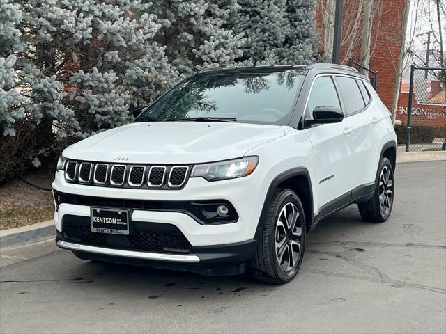 used 2023 Jeep Compass car, priced at $22,350