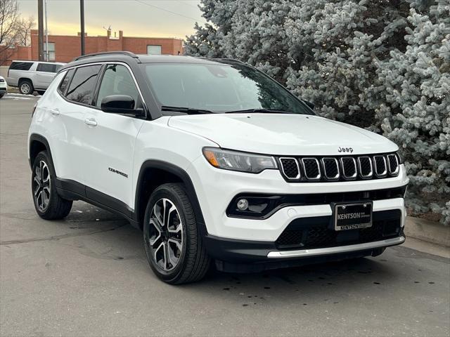 used 2023 Jeep Compass car, priced at $22,350