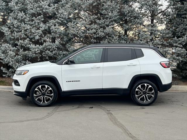 used 2023 Jeep Compass car, priced at $22,350