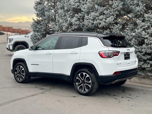 used 2023 Jeep Compass car, priced at $22,350