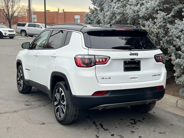 used 2023 Jeep Compass car, priced at $22,350