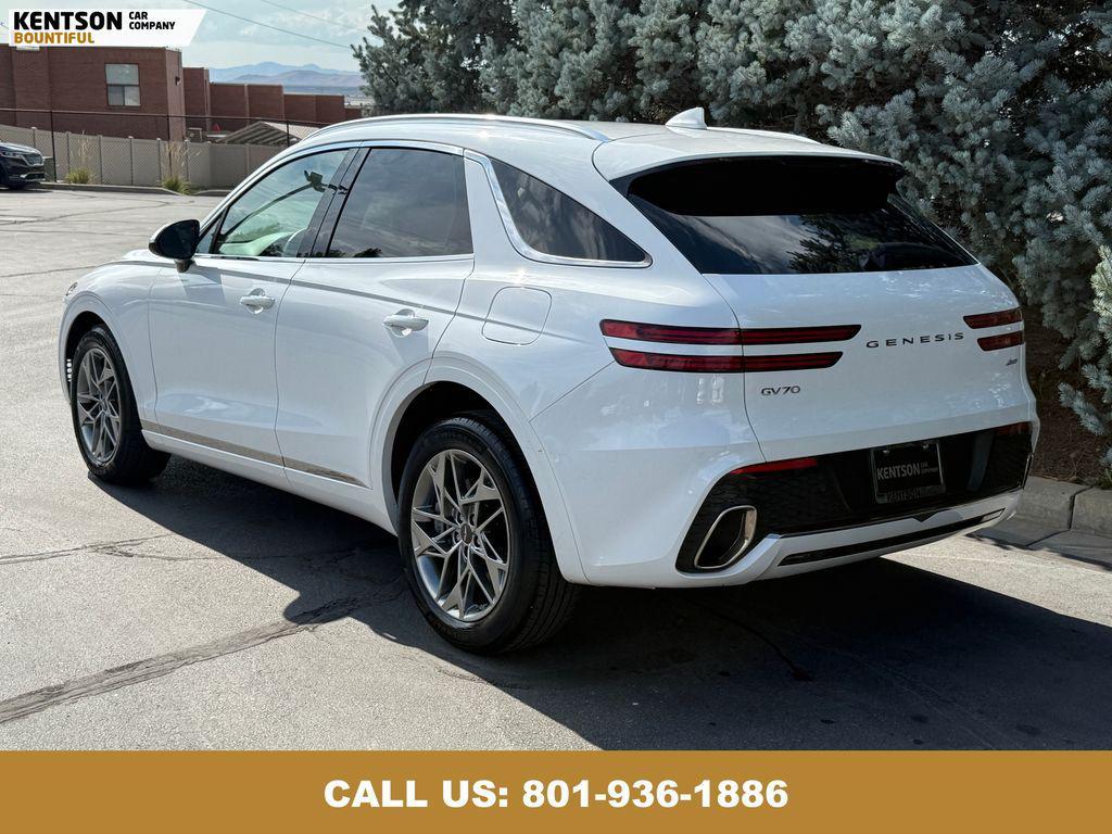 used 2025 Genesis GV70 car, priced at $38,950