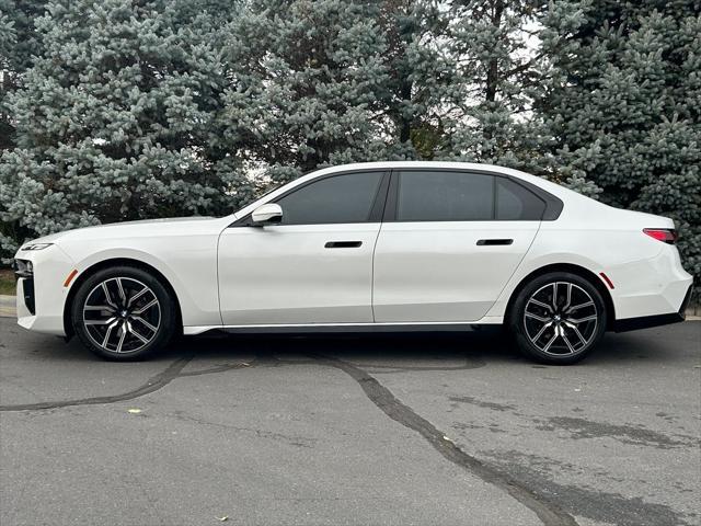 used 2024 BMW 740 car, priced at $79,950