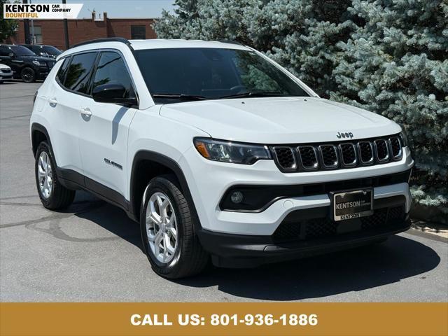 used 2024 Jeep Compass car, priced at $21,950