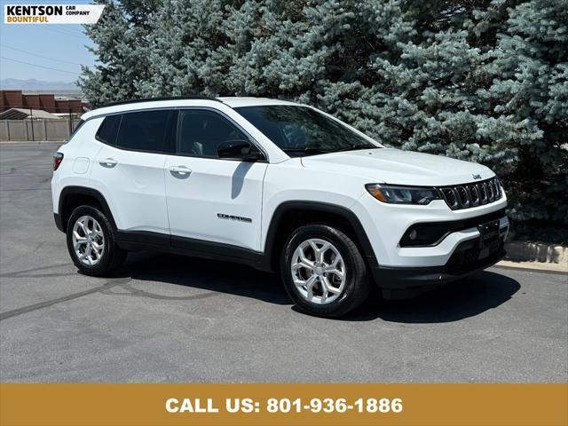 used 2024 Jeep Compass car, priced at $21,950