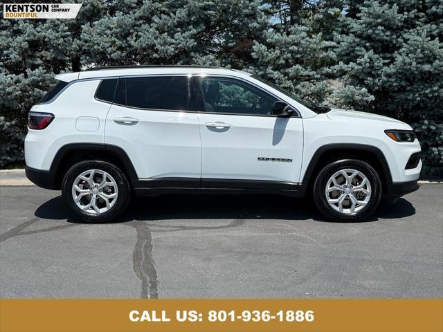 used 2024 Jeep Compass car, priced at $21,950
