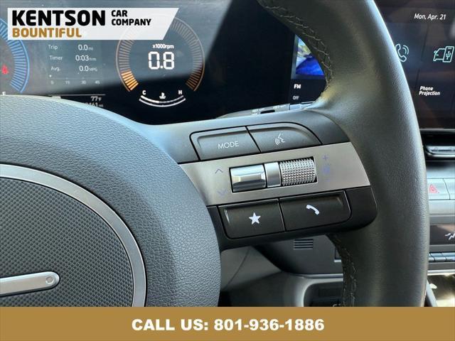 used 2024 Hyundai Kona car, priced at $22,650