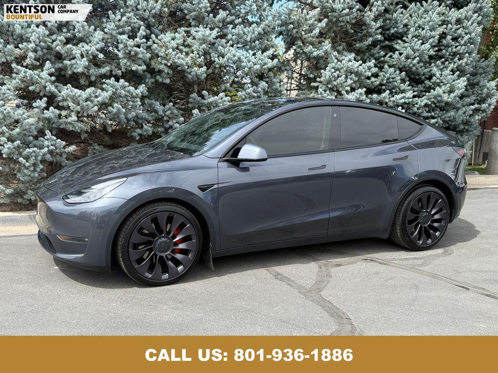 used 2021 Tesla Model Y car, priced at $28,550