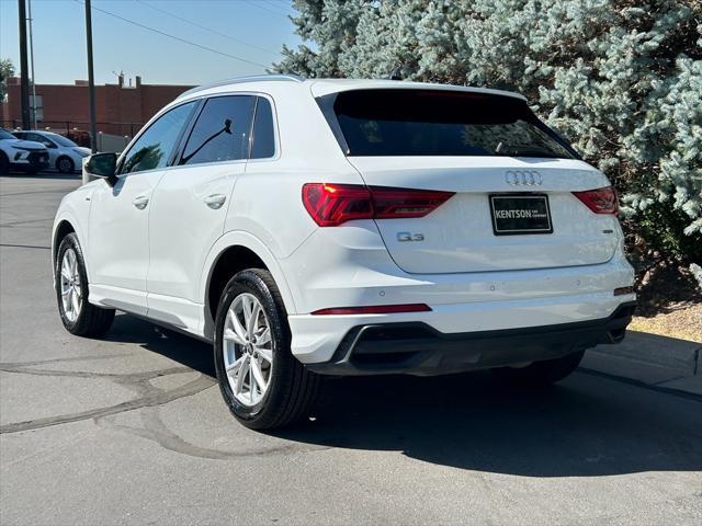 used 2024 Audi Q3 car, priced at $31,250