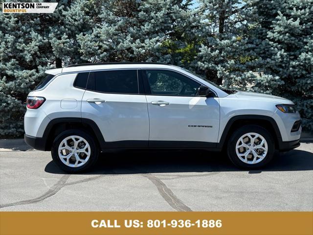 used 2024 Jeep Compass car, priced at $21,950