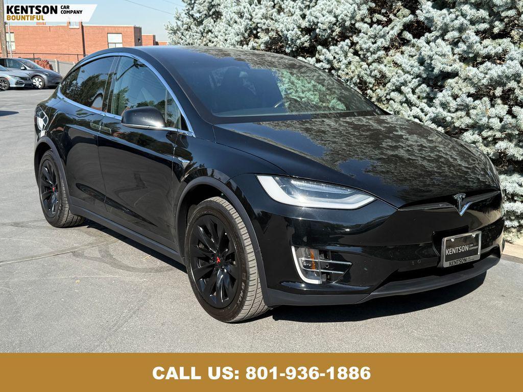 used 2021 Tesla Model X car, priced at $39,450