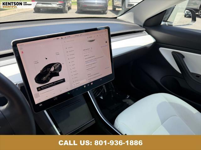 used 2019 Tesla Model 3 car, priced at $24,550