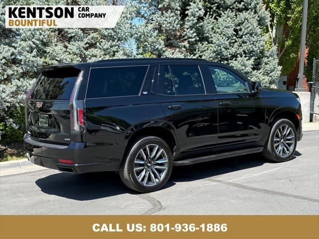 used 2023 Cadillac Escalade car, priced at $77,750