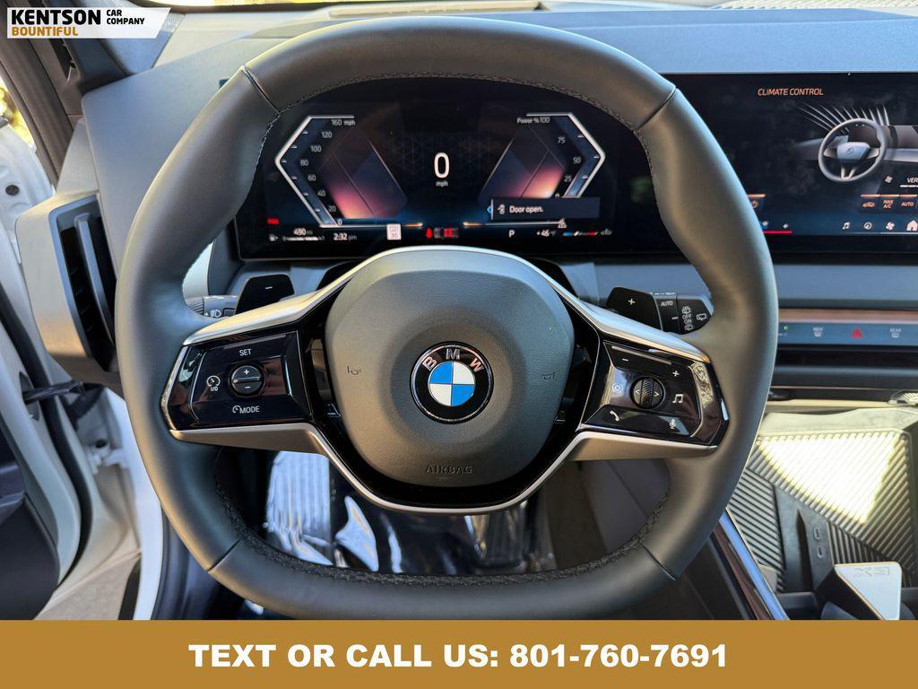 used 2025 BMW X3 car, priced at $42,950