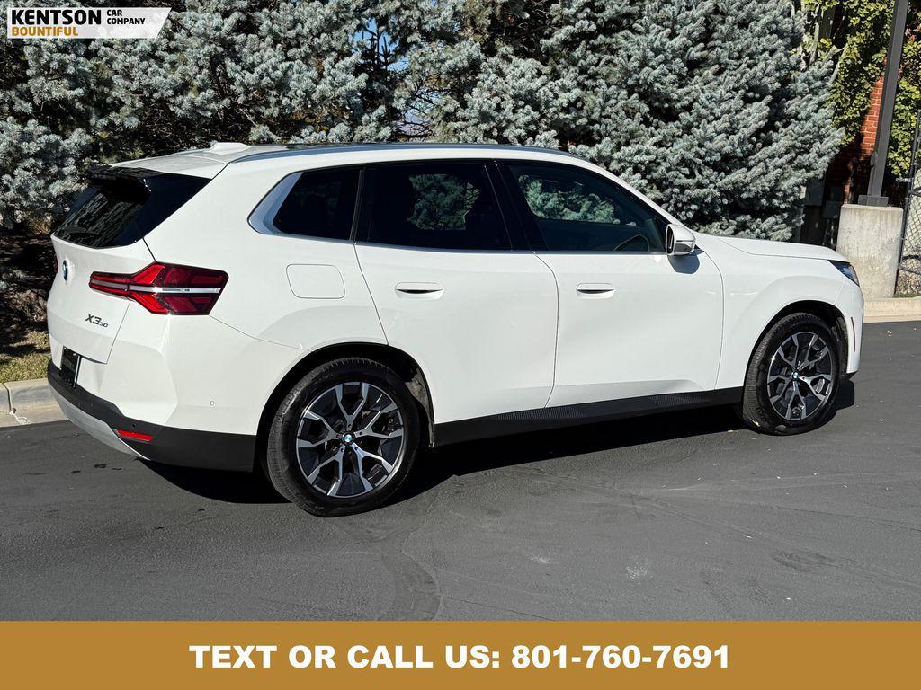 used 2025 BMW X3 car, priced at $42,950