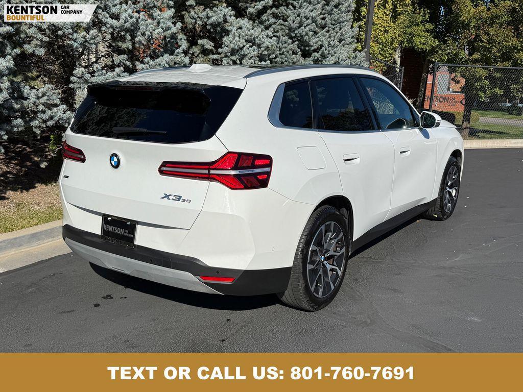 used 2025 BMW X3 car, priced at $42,950