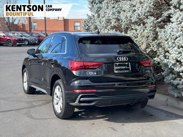 used 2024 Audi Q3 car, priced at $29,550