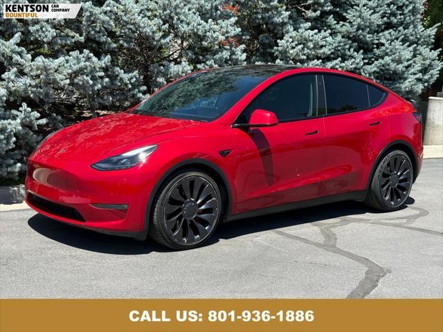 used 2022 Tesla Model Y car, priced at $29,950
