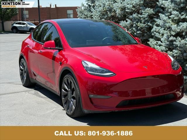 used 2022 Tesla Model Y car, priced at $29,950