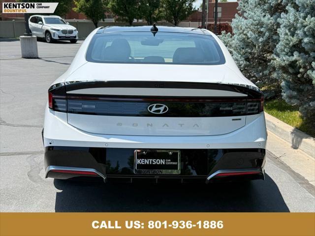 used 2024 Hyundai Sonata Hybrid car, priced at $31,250