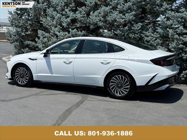 used 2024 Hyundai Sonata Hybrid car, priced at $31,250