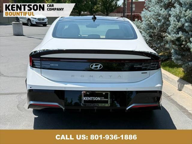used 2024 Hyundai Sonata Hybrid car, priced at $31,250