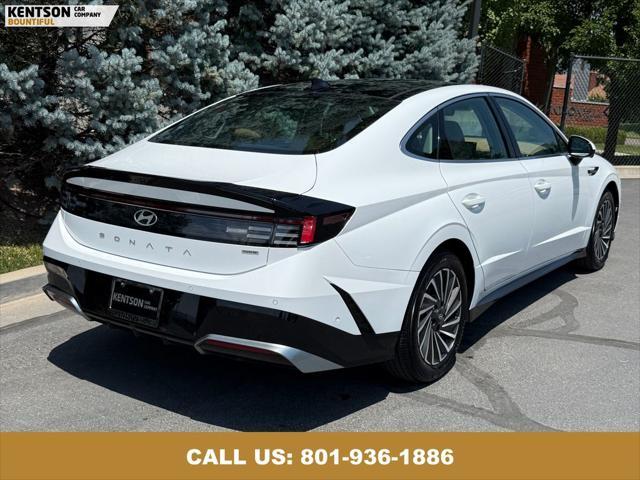 used 2024 Hyundai Sonata Hybrid car, priced at $31,250