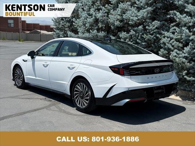 used 2024 Hyundai Sonata Hybrid car, priced at $31,250